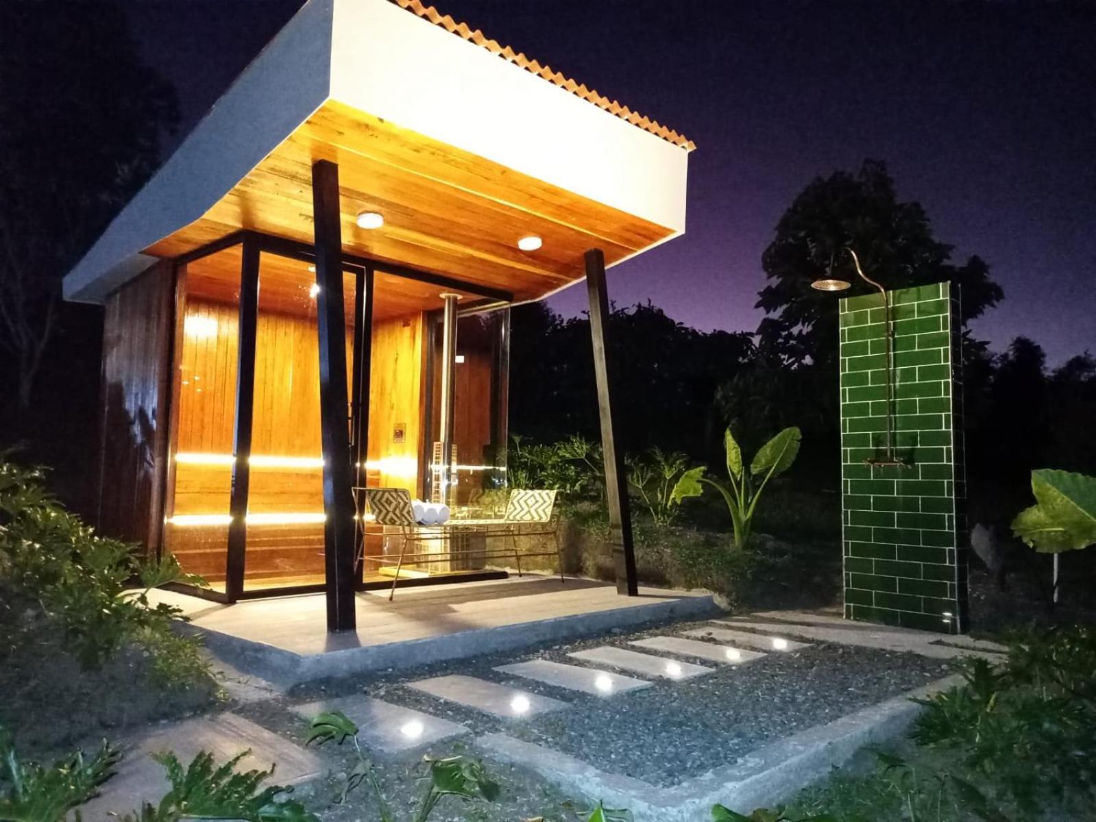 Ecohotel Monte Tierra Habitaciones Y Glamping فيلانديا المظهر الخارجي الصورة