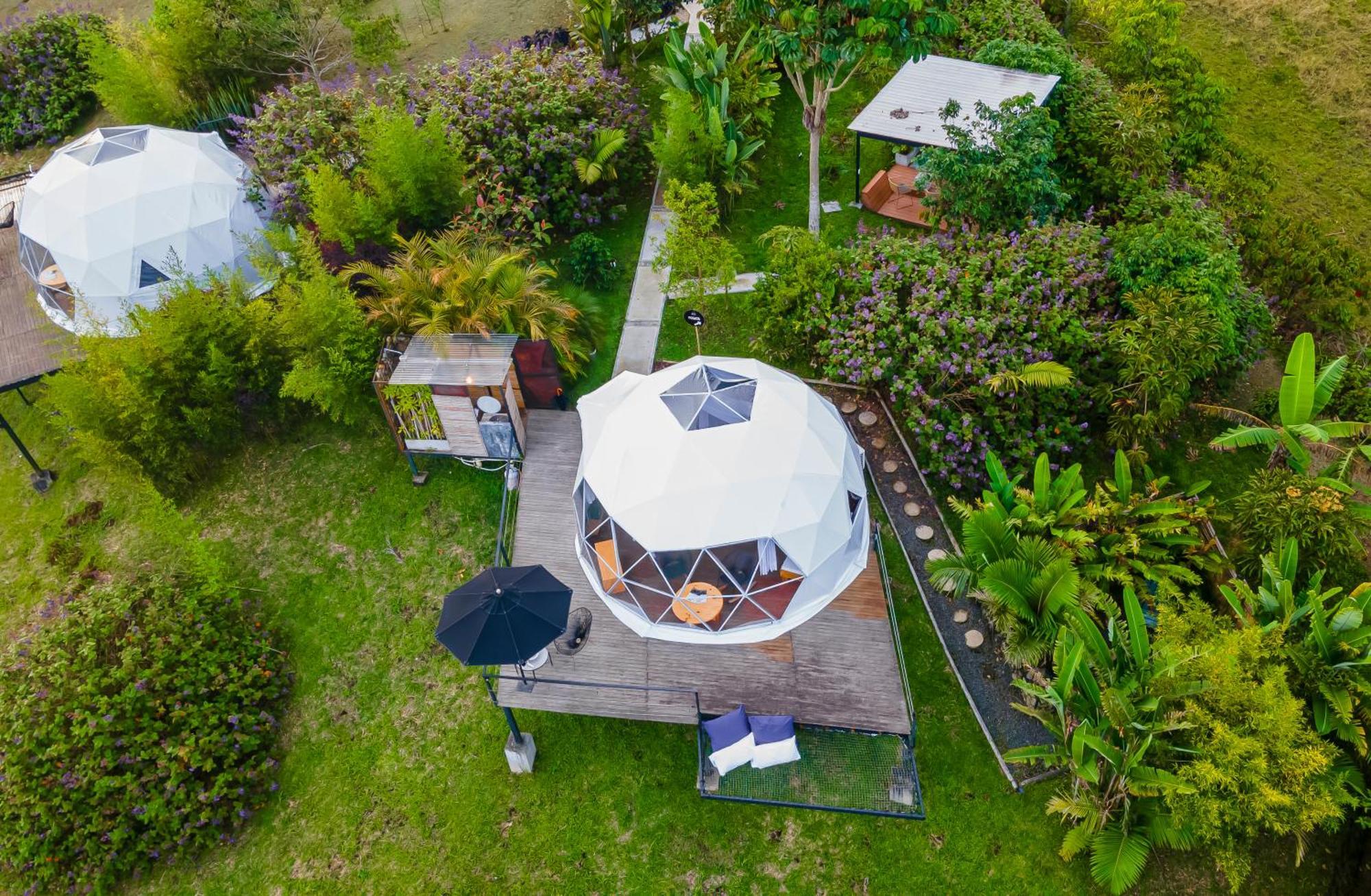 Ecohotel Monte Tierra Habitaciones Y Glamping فيلانديا المظهر الخارجي الصورة