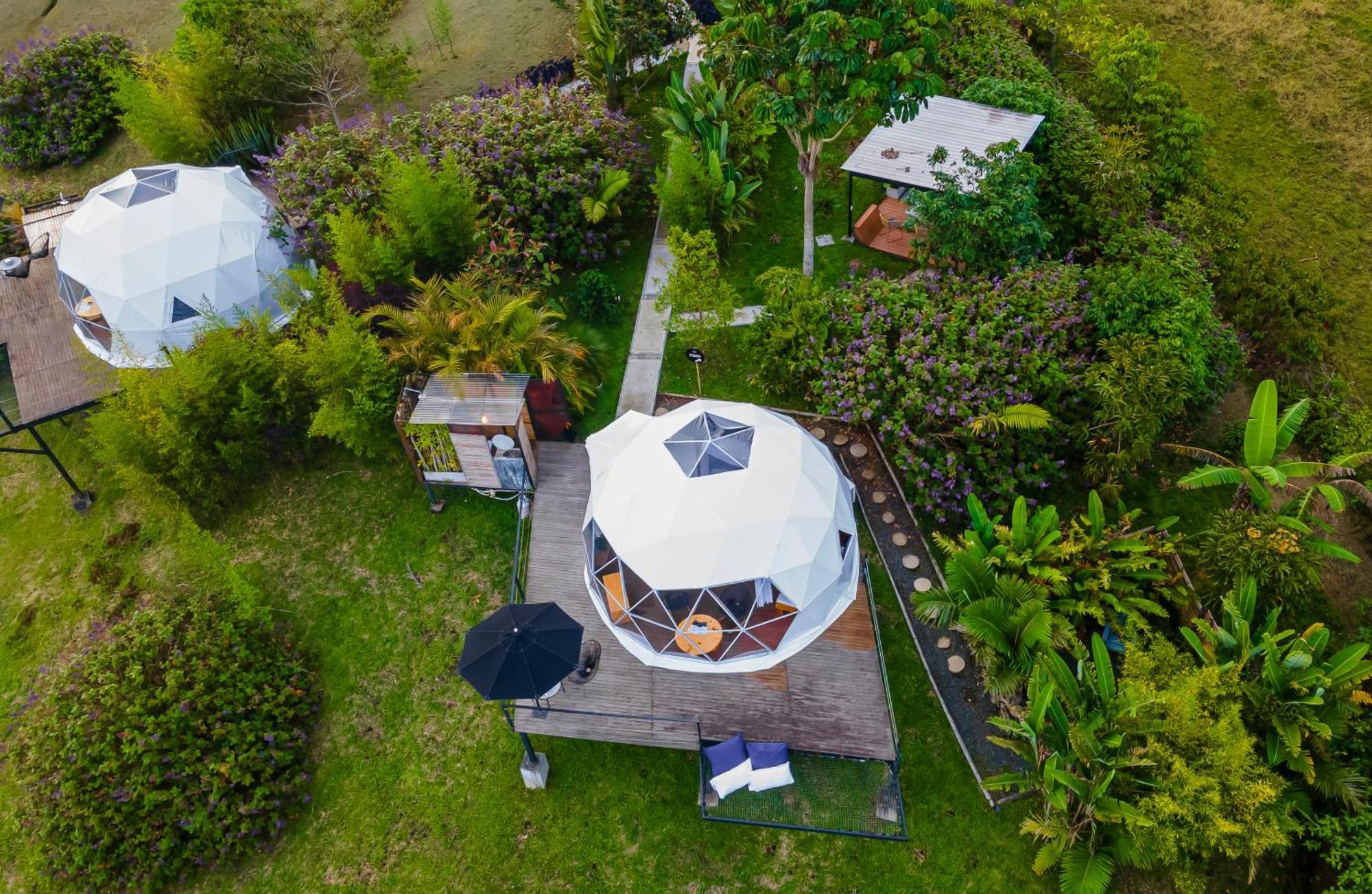 Ecohotel Monte Tierra Habitaciones Y Glamping فيلانديا المظهر الخارجي الصورة