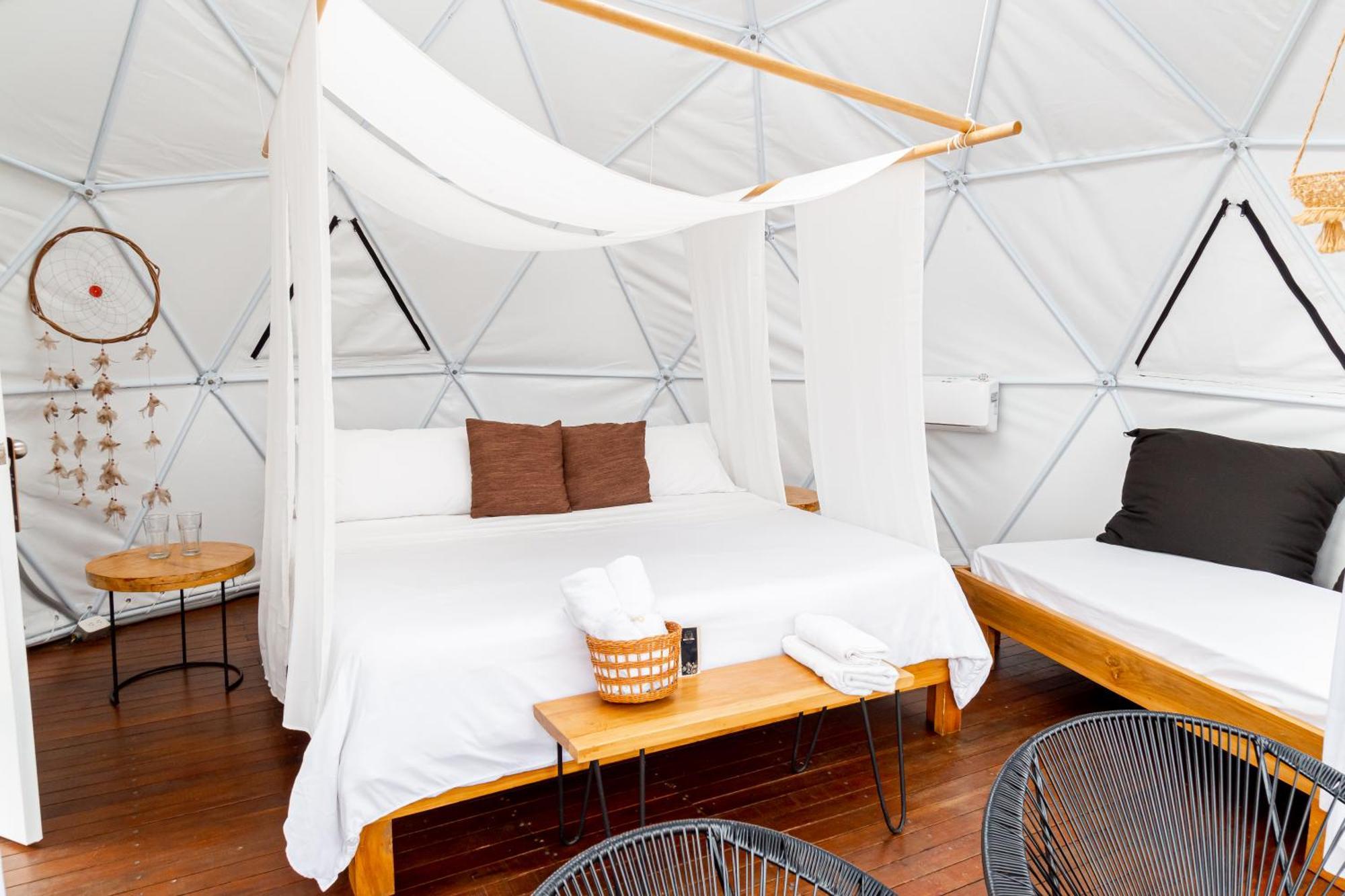 Ecohotel Monte Tierra Habitaciones Y Glamping فيلانديا الغرفة الصورة