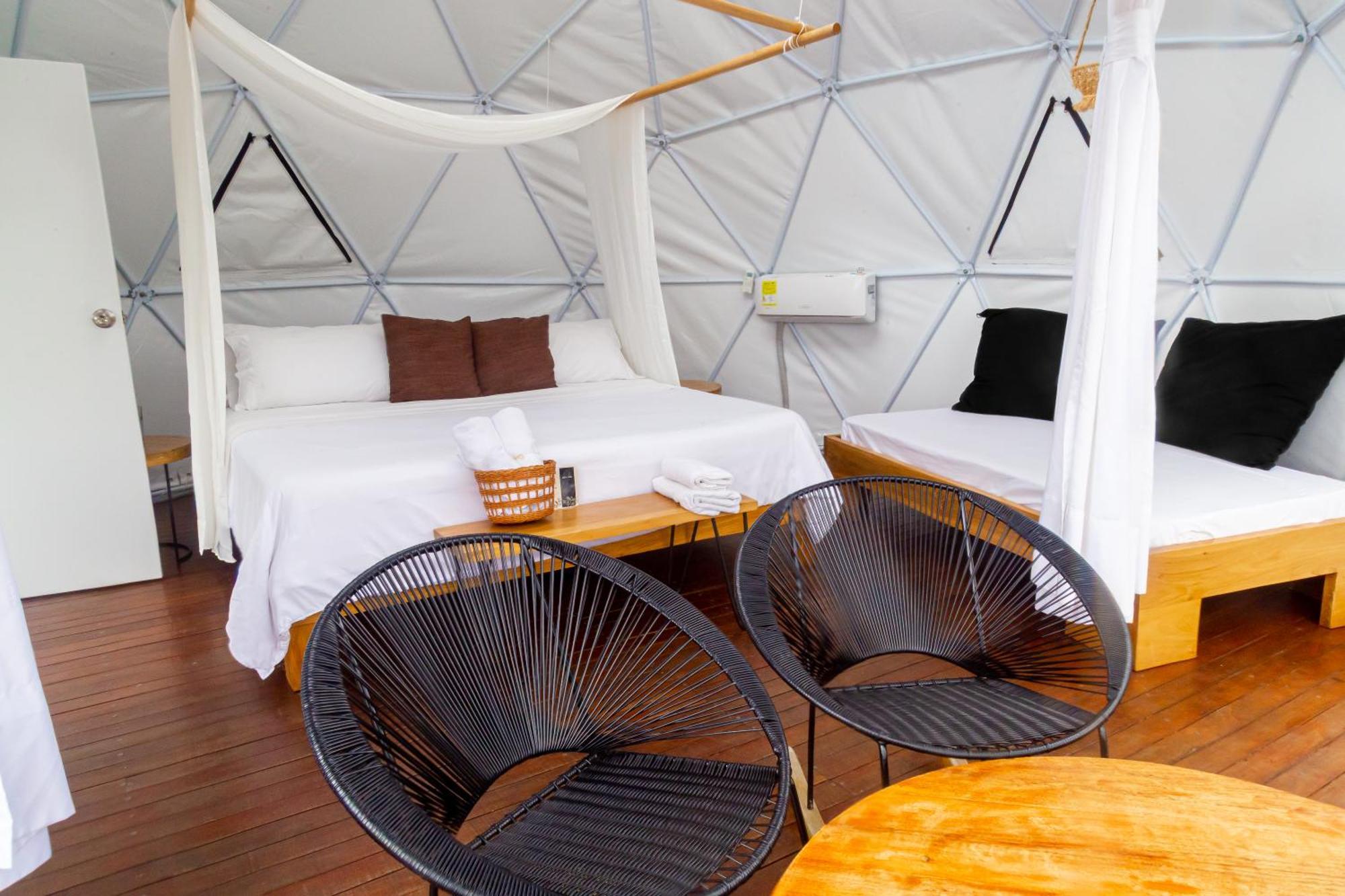 Ecohotel Monte Tierra Habitaciones Y Glamping فيلانديا الغرفة الصورة