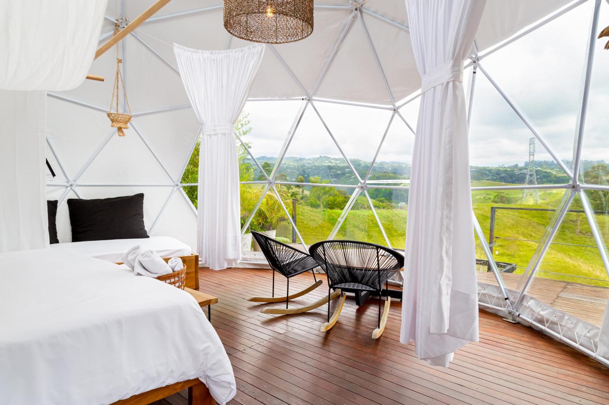 Ecohotel Monte Tierra Habitaciones Y Glamping فيلانديا الغرفة الصورة